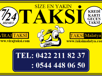 Malatya Taksi Ücret Tarifesi&nbsp;Değişikliği